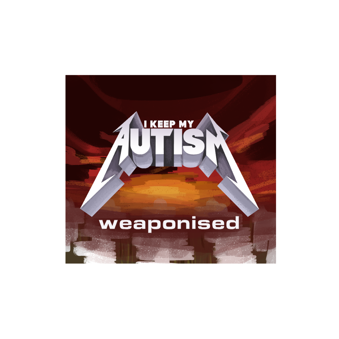 Weaponised Autism Sticker
