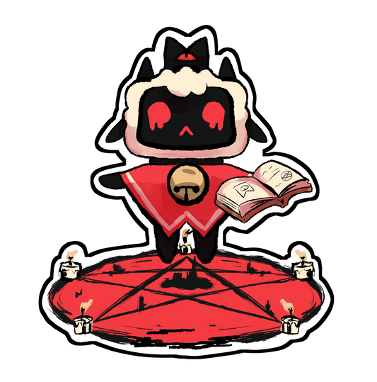 Cult Of The Lamb Sticker/Badge
